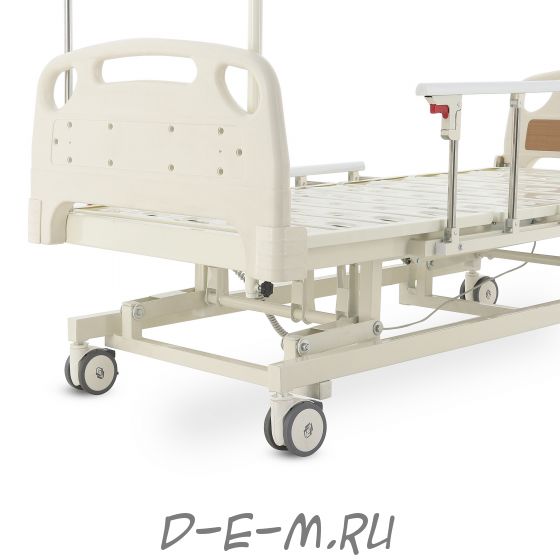 Кровать электрическая Med-Mos DB-6 MЕ-3018Н-05/МЕ-3018Д-04/МЕ-3018Д-11 (3 функции) с удлинением ложа, с аккумулятором