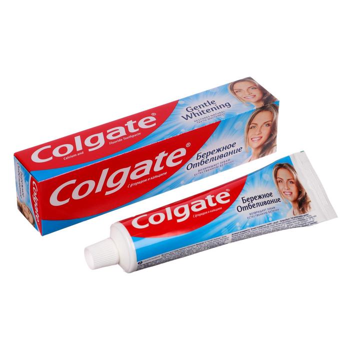 Зубная паста Colgate «Бережное отбеливание», 100 мл