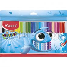 Фломастеры 24цв.Maped Ocean 845722