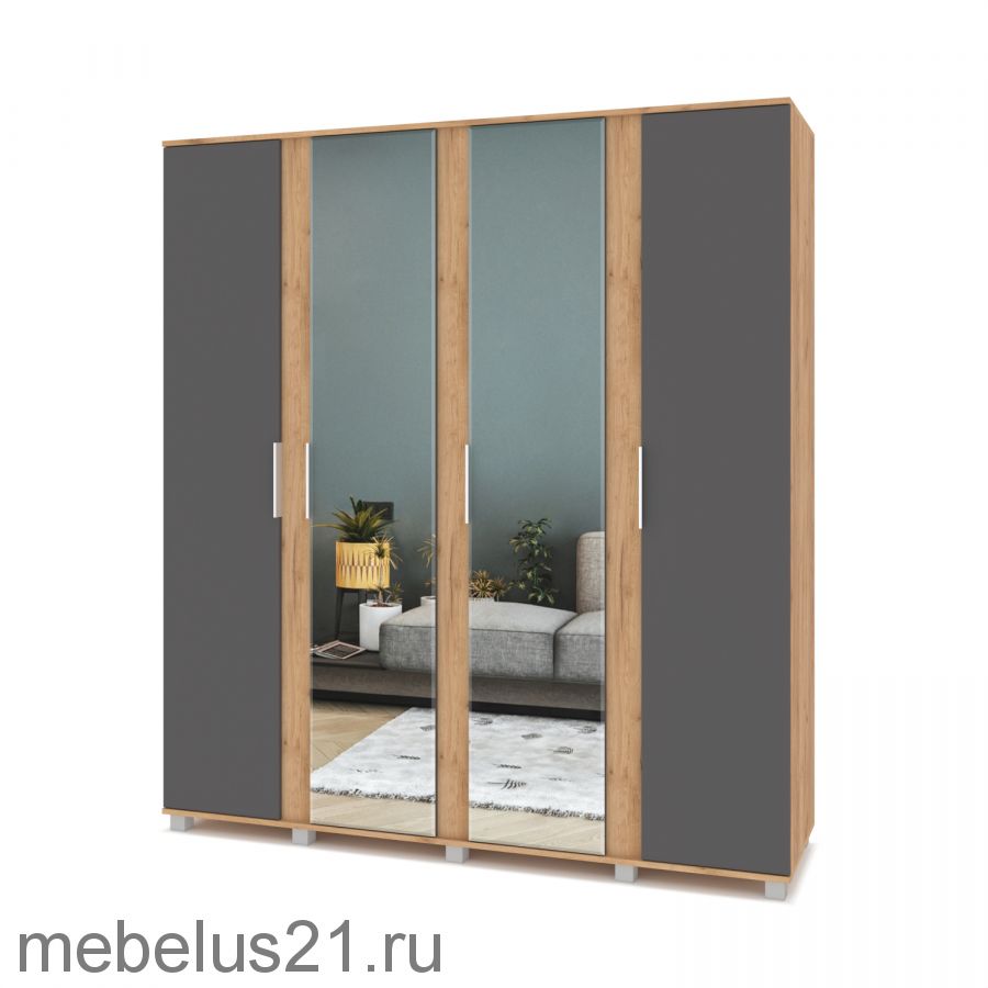 Шкаф 4-х створчатый Пандора П42