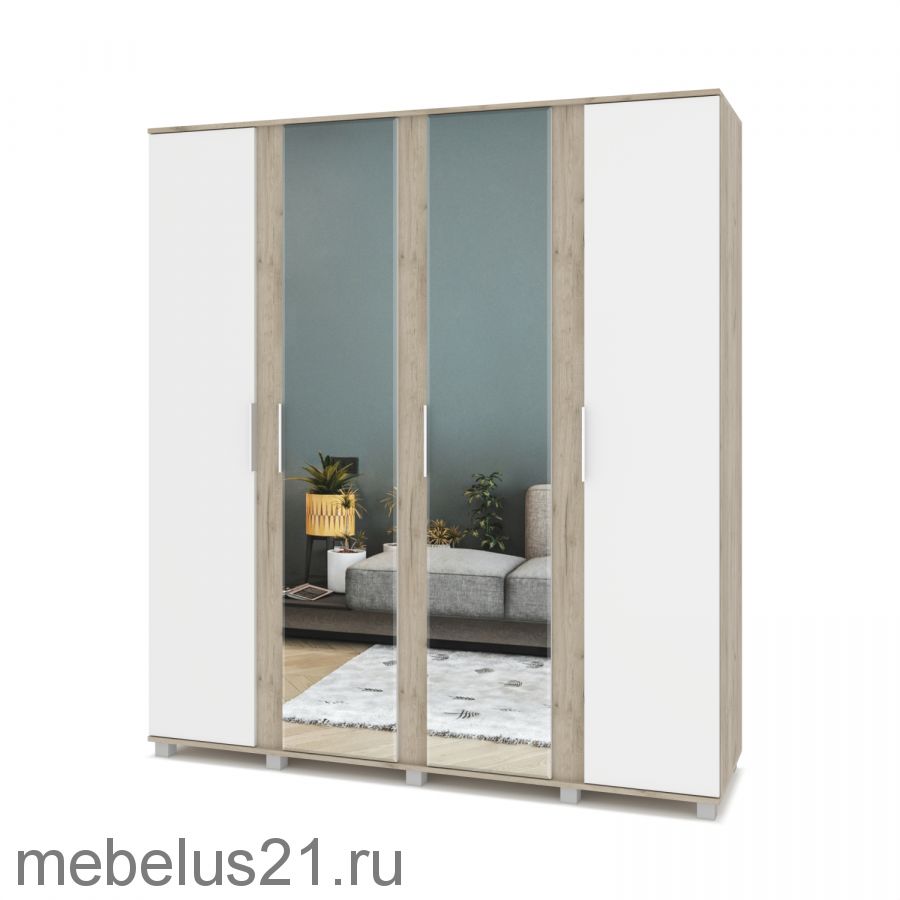 Шкаф 4-х створчатый Пандора П42