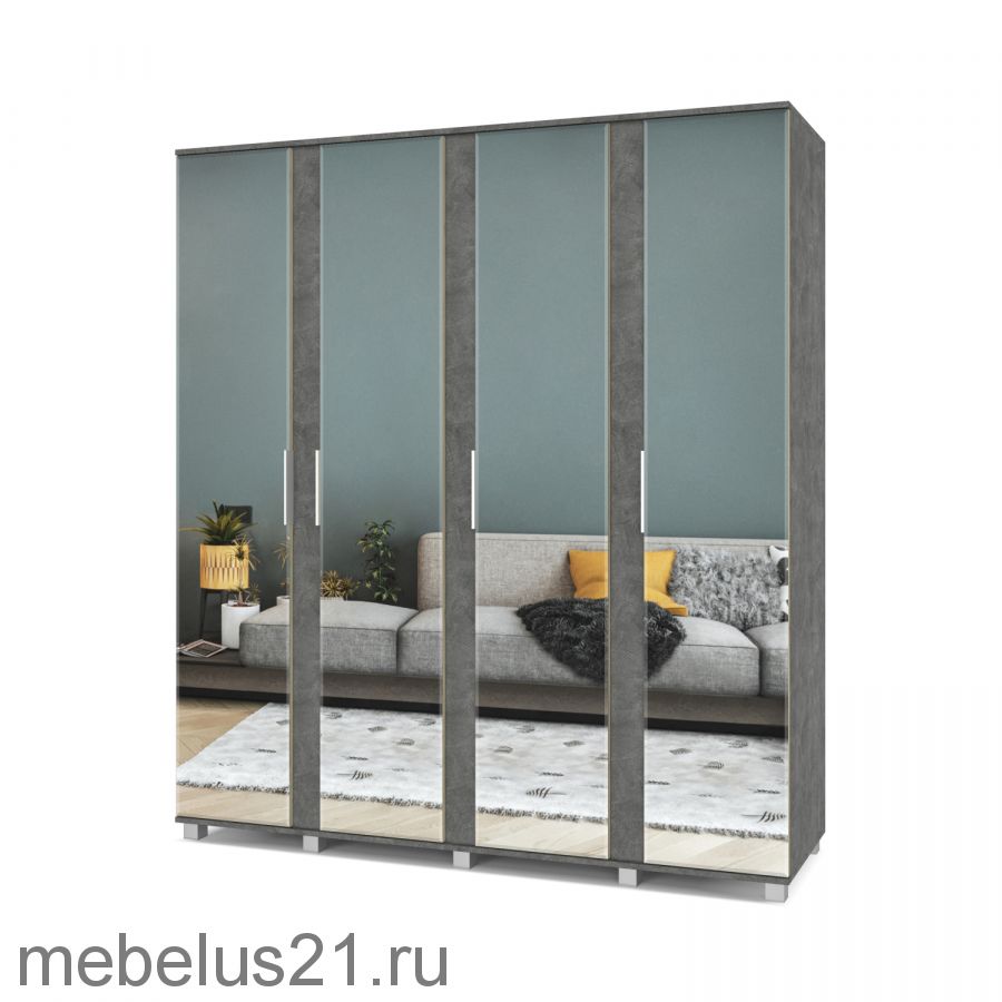 Шкаф 4-х створчатый Пандора П43
