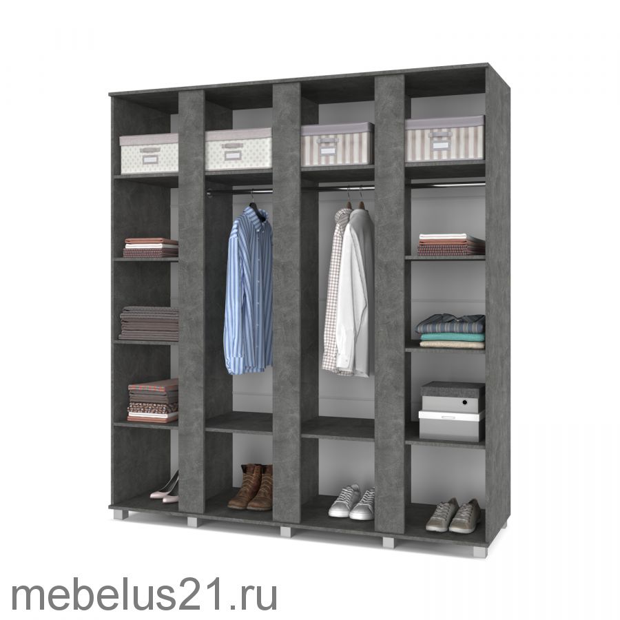 Шкаф 4-х створчатый Пандора П43