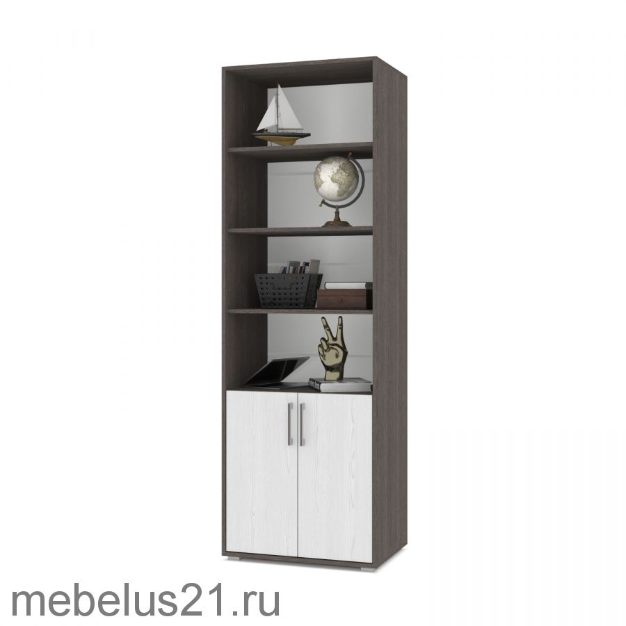 Шкаф стеллаж Оливия О21