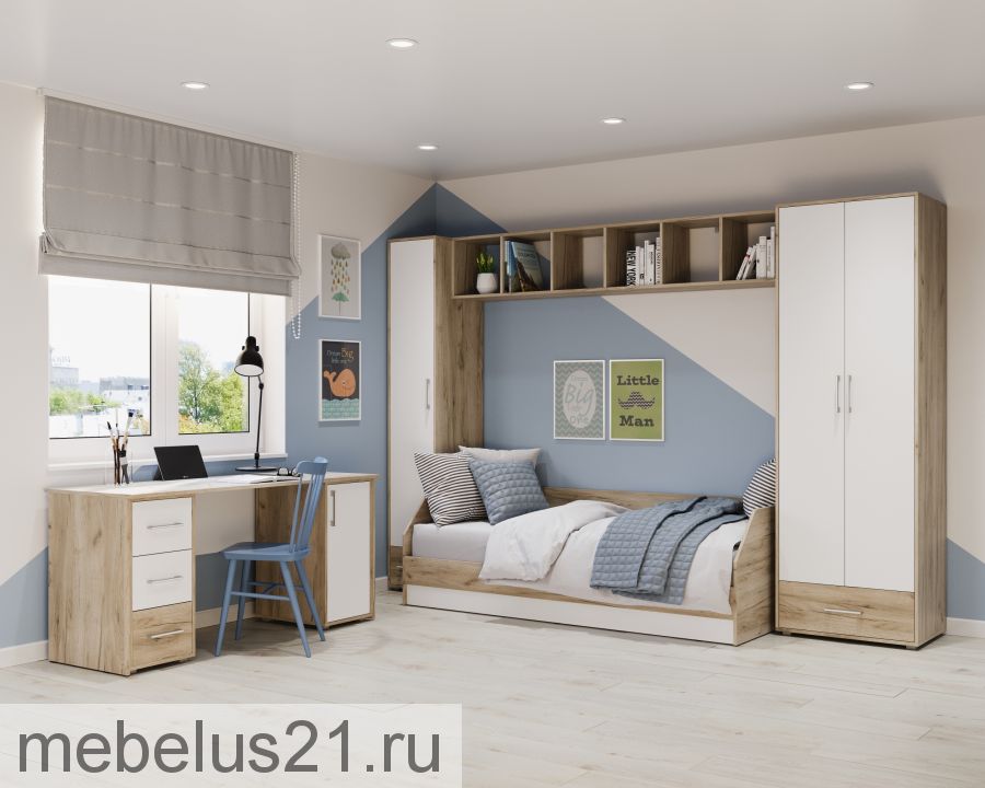 Полка стеллаж Оливия О55