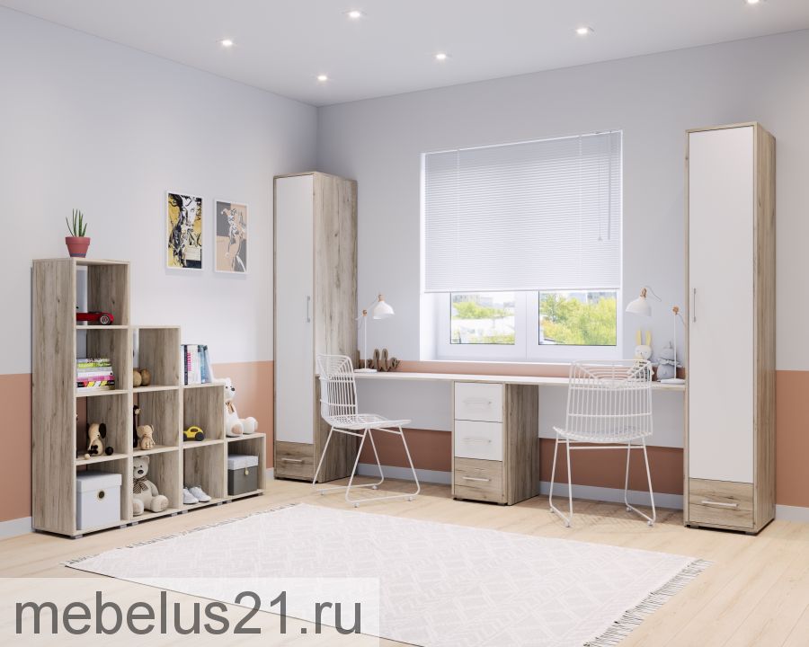 Полка стеллаж Оливия О55