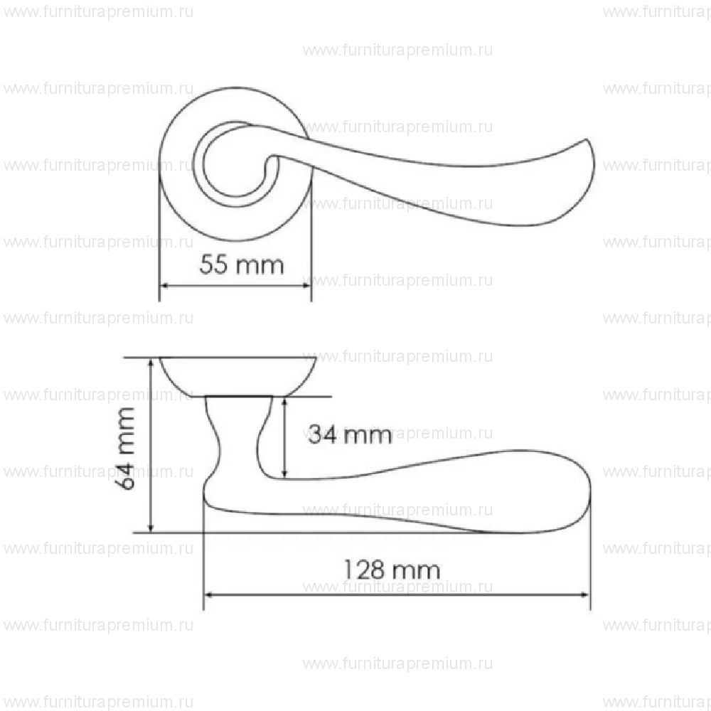 Ручка Morelli Giuseppe MH-22-CLP