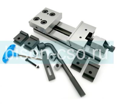 Тиски модульные неповоротные высокоточные ТИП 3360 GT175D-I 175мм