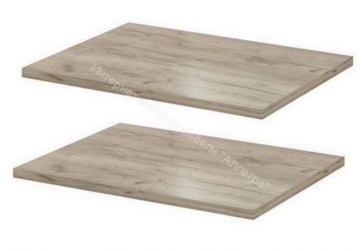 Шкаф пенал с зеркалом ВЕНЕЦИЯ Дуб серый Крафт/Серый графит