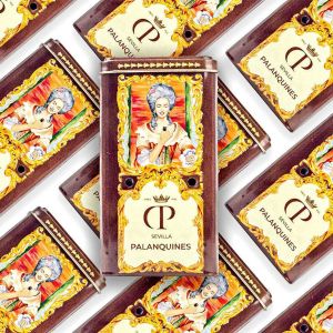 Шоколадные конфеты Пралине La Despensa De Palacio Palanquines tin в жестяной коробочке - 200 г Испания