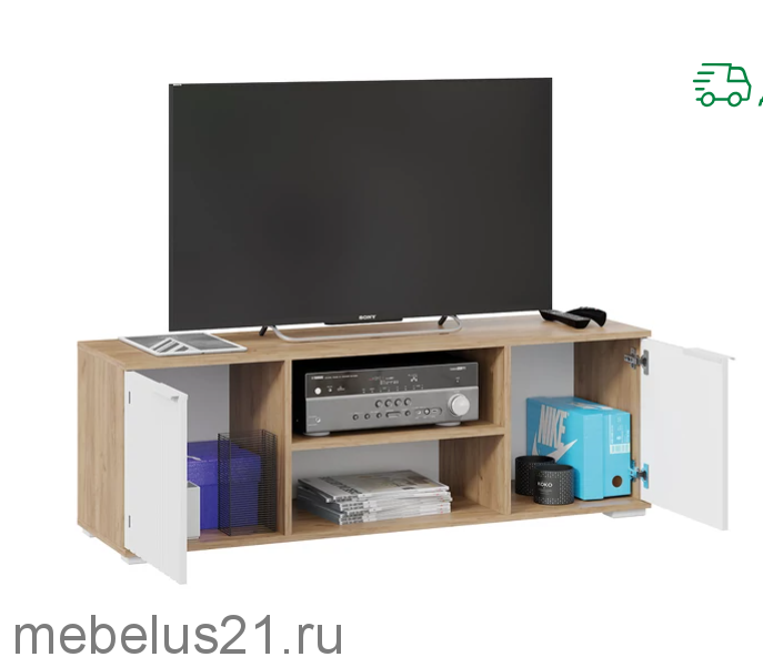 Гостиная Хилтон №1 Белый матовый