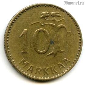 Финляндия 10 марок 1953 Н