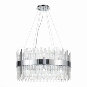 Люстра Подвесная ST-Luce SL1160.103.18 Хром/Хром, Прозрачный G9 18*5W / СТ Люче.