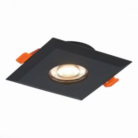 Светильник Встраиваемый ST-Luce ST204.408.01 Черный GU10 1*50W L94xW94xH25 220V Без Ламп / СТ Люче.
