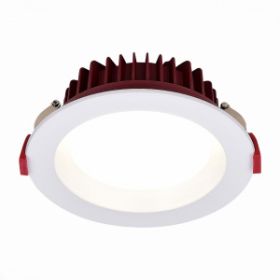 Светильник Встраиваемый ST-Luce ST752.548.18 Белый LED 1*18W 4000K 1 440Lm Ra80 100° IP44 D140xH52 100-240VV / СТ Люче.