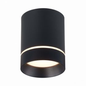 Светильник Потолочный ST-Luce ST115.432.12 Черный LED 1*12W 3000K 840Lm Ra>90 120° IP20 D79xH100 170-240V / СТ Люче.