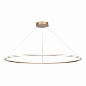 Светильник Подвесной ST-Luce ST604.243.57 Золотистый/Белый LED 1*57W 4000K / СТ Люче.
