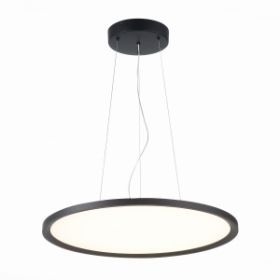 Светильник Подвесной ST-Luce ST602.443.56 Черный LED 1*56W 4000K 5 040Lm Ra>80 120 IP20 D600xH36 185-265V / СТ Люче.