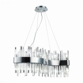 Светильник Подвесной ST-Luce SL1160.113.12 Хром/Хром, Прозрачный G9 12*5W / СТ Люче.