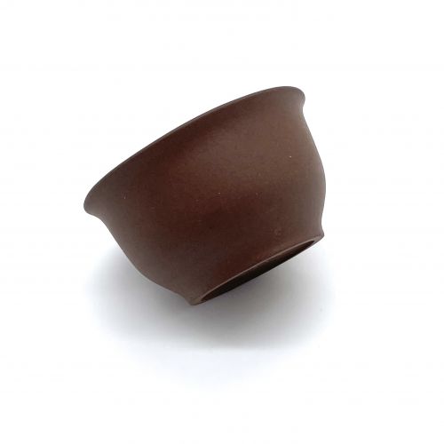 Пиала для чая "Кувшинка" Глина коричневая  50 мл