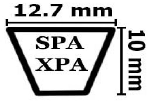 Ремень узкоклиновой XPA-1107 Lp зуб