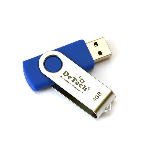 USB флешка Detech 2.0 4Гб