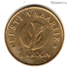 Эстония 1 крона 2008
