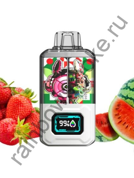 Crazyace B15000 - Strawberry Watermelon (Клубника Арбуз)