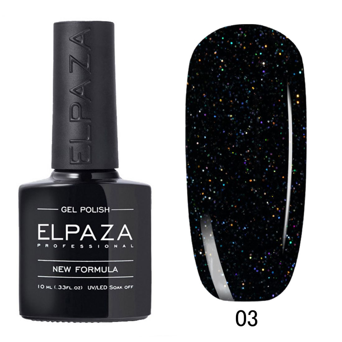 ELPAZA  гель-лак SPARKLE  №3   10 мл