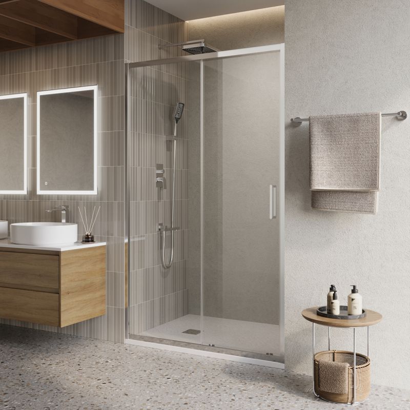 Душевая дверь BelBagno LUCE-BF-1-150-C-Cr