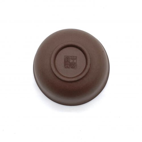 Пиала для чая "Лотос-2" Глина коричневая  60 мл