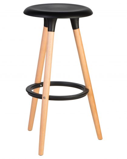 Табурет барный  ROYCE ножки светлый бук