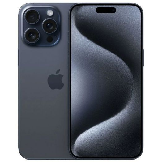 Apple iPhone 15 Pro Max 512 ГБ, синий титан, eSIM