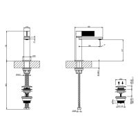 Смеситель для раковины Gessi Inverso 73551 схема 12