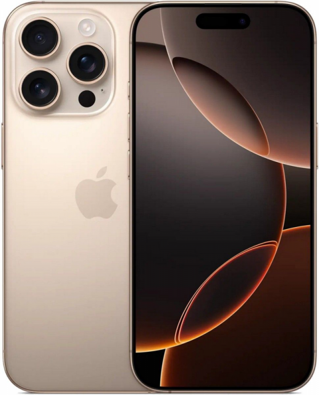 Apple iPhone 16 Pro Max 1 Тб Desert Titanium (золотой титан)