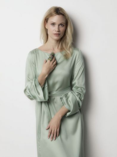 Платье Bambù из бамбука фисташка