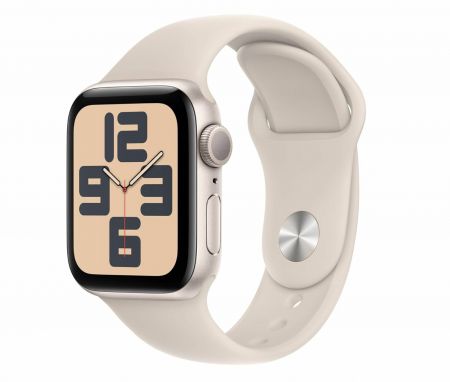 Часы Apple watch SE2 44 (2024) Starlight Al. Star SB M/L (MXEV3)