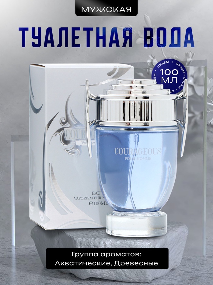 Туалетная вода мусжкая Courageous White, 100 мл