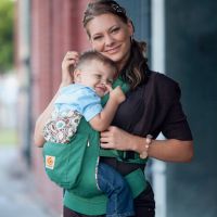 Ergobaby Carrier Organic River Rock Green