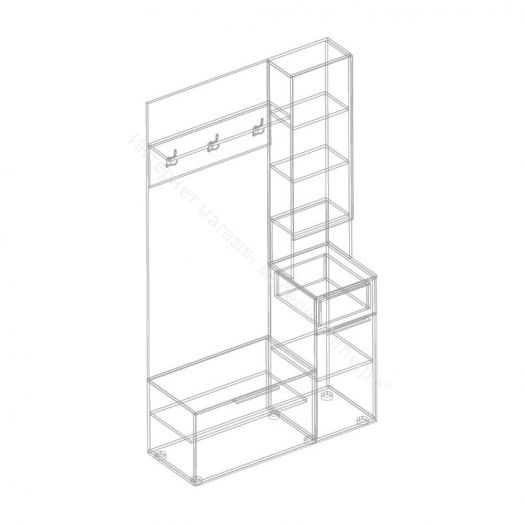 Прихожая "Вита" (правое исполнение)