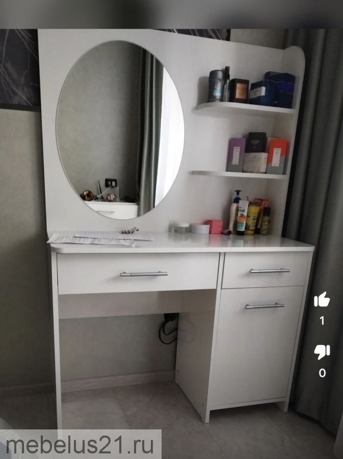 Стол туалетный Эвита Белый ясень