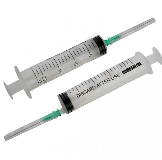 Шприц трехкомпонентный 20 мл с иглой 0,8х38 КОМЕТАLINE (40/800)