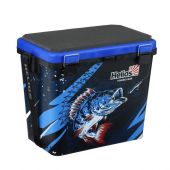 Ящик зимний ICE FISHING PERCH односекционный синий HELIOS HS-IB-19-IFB-1