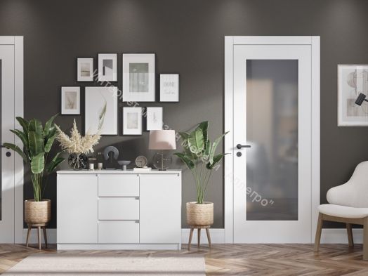 Комод 2-ств. с 3 ящиками "Бьянко"