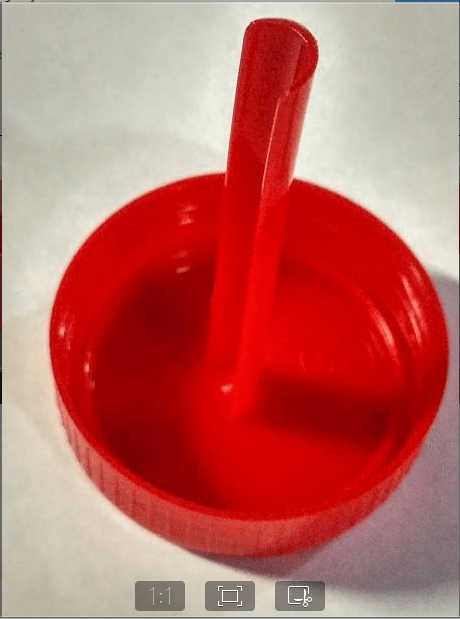 Контейнер для анализов (нестерильный) 0,06 л с ложкой в сборе