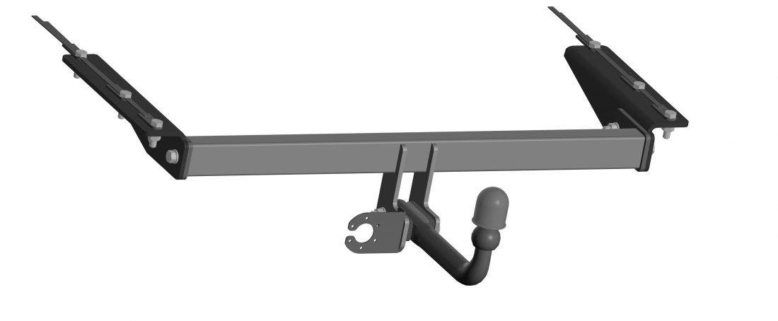 Фаркоп Jetour Dashing 2023- крепление шара на двух болтах