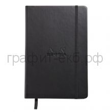 Книжка зап.Clairefontaine Rhodia Webnotebook А5 96л.точка крем.блок черный 90г/м2 118769C