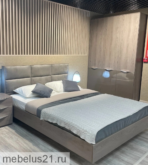 Кровать с ПМ «Глосс» 1,6