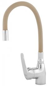 Смеситель однозахватный для кухни Melodia Ostessa бежевый MDV40615Beige