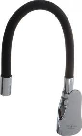 Смеситель однозахватный для кухни Melodia Ostessa черный MDV40615Black